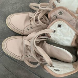 Hogan Rebel high top running shoes